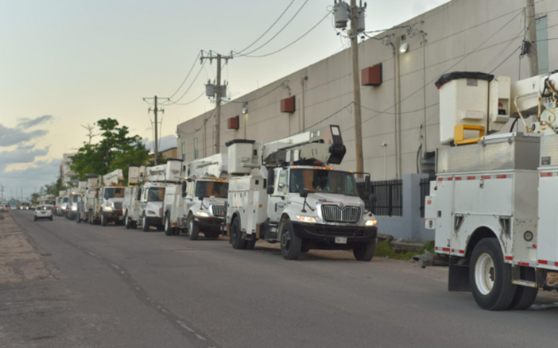 JPS crews continue intensive power restoration across Western Jamaica with additional specialized vehicles