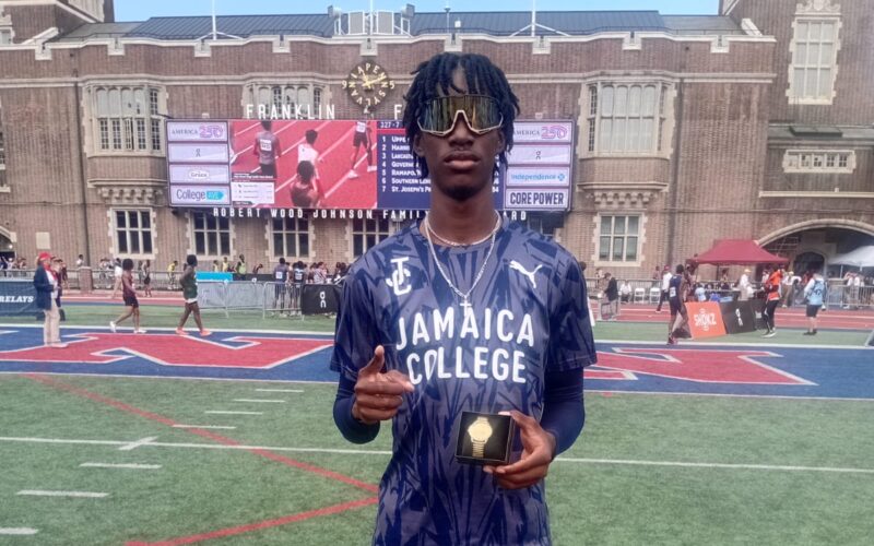 Edwards soars to new personal best and record, as JC remains on dominant path at Penns