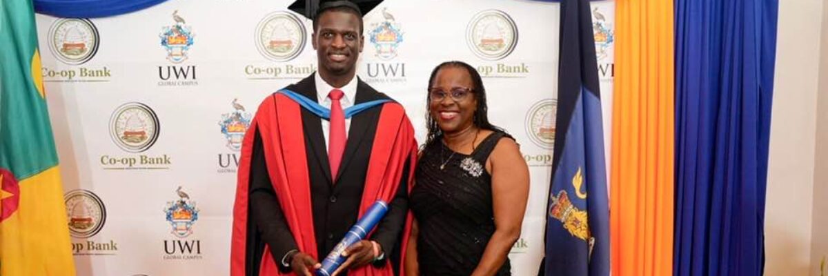 Grenadian Kirani James conferred with honorary Doctor of Laws Degree from UWI