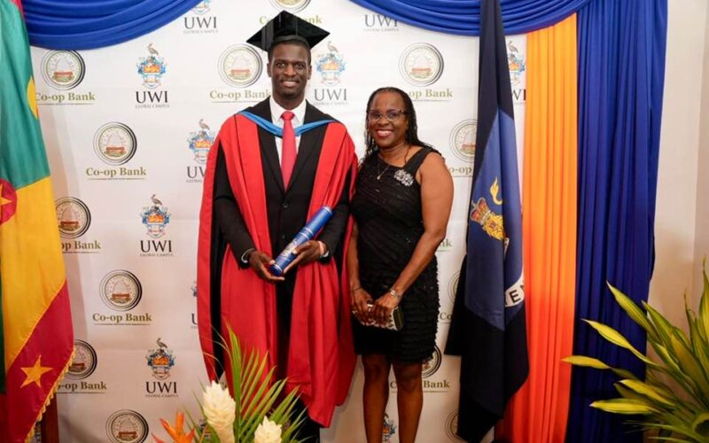 Grenadian Kirani James conferred with honorary Doctor of Laws Degree from UWI