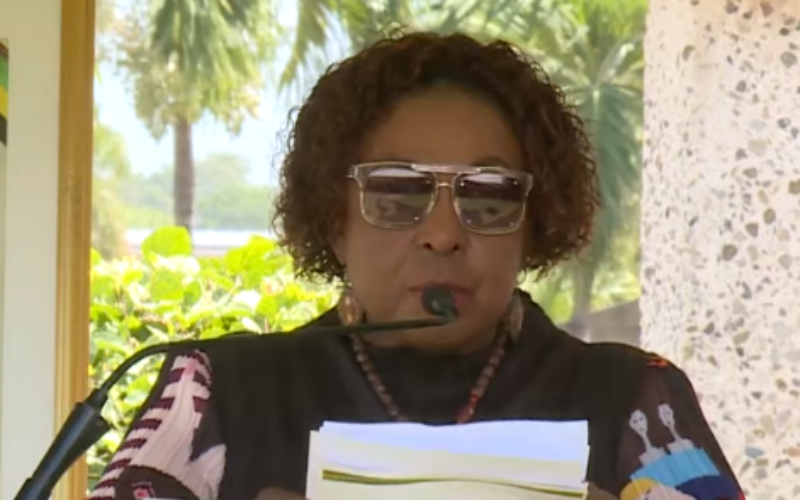 Culture Minister Olivia Grange urges young Jamaicans to strengthen Jamaica’s democracy