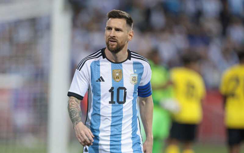 A set of six jerseys worn by Lionel Messi at the 2022 World could fetch 10 million US dollars 