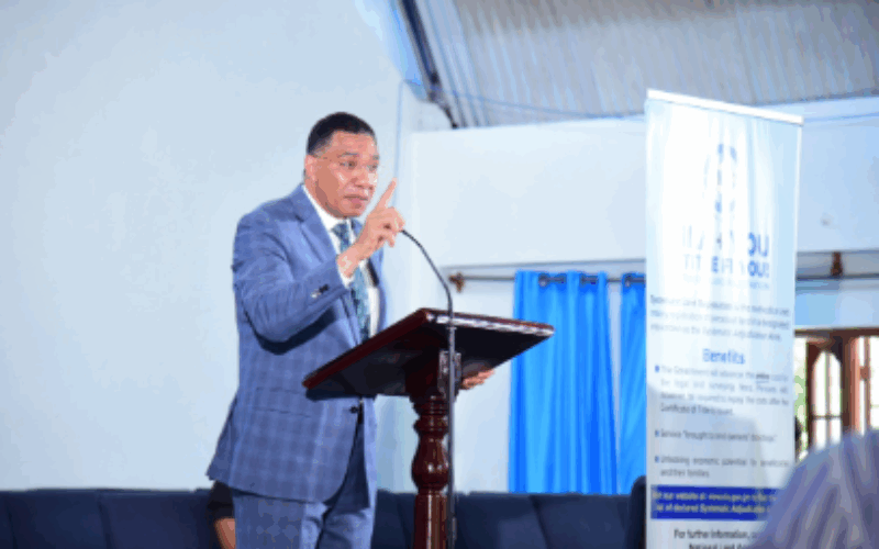 Approximately 12,500 land titles issued across the country since April 2021