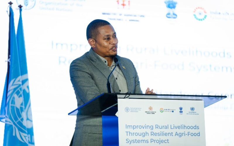 Agri Min pledges support to expand FAO project in Kitson Town to other communities