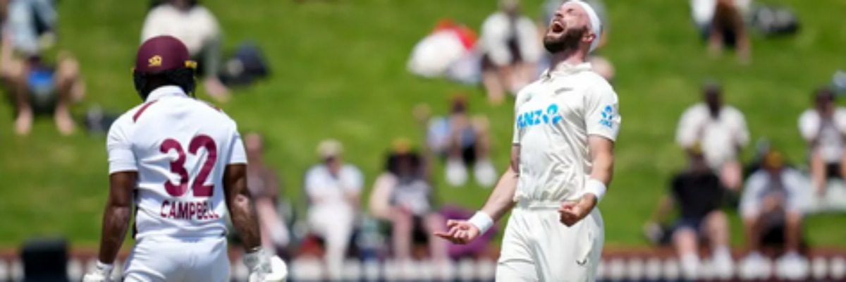 Windies face early pressure after troubling opening day in Wellington