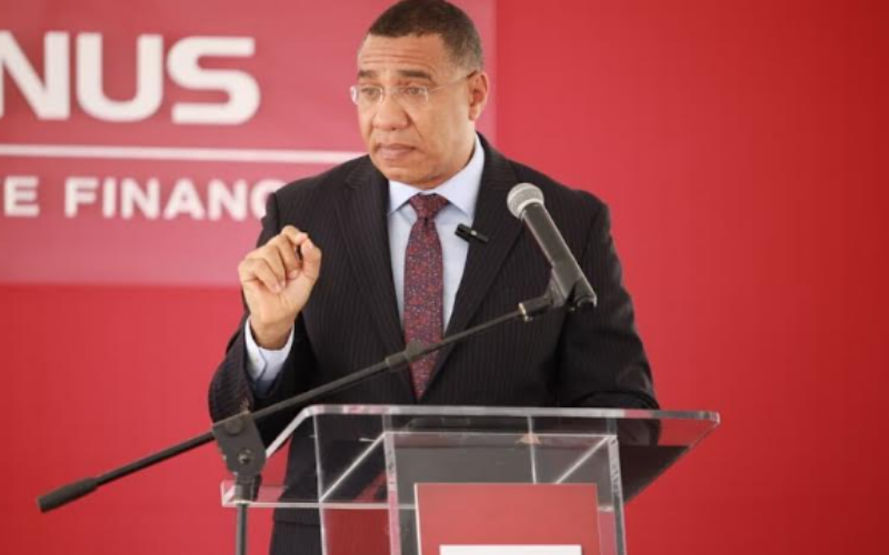 PM Holness urged Jamaicans to make climate awareness a priority