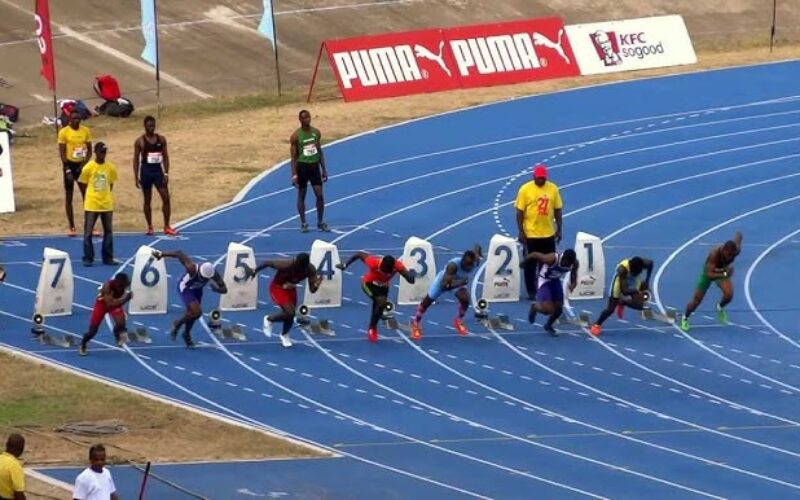 Work to replace the existing track at the National Stadium pushed back to this Thursday ?