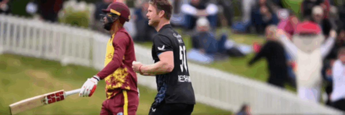 New Zealand cruises to series-clinching win as West Indies suffer batting collapse in Dunedin