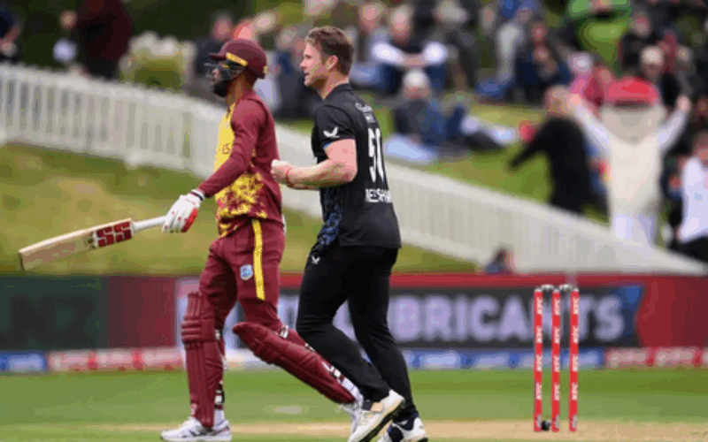 New Zealand cruises to series-clinching win as West Indies suffer batting collapse in Dunedin