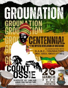 Mystic Revelation of Rastafari to honour Count Ossie’s 100th Birthday with Grounation celebration