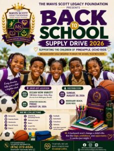 IRIE FM’s Trisan Wilson hosts back-to-school supply drive
