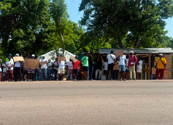 Coopers Pen residents protest home demolitions, demand justice and Government assistance