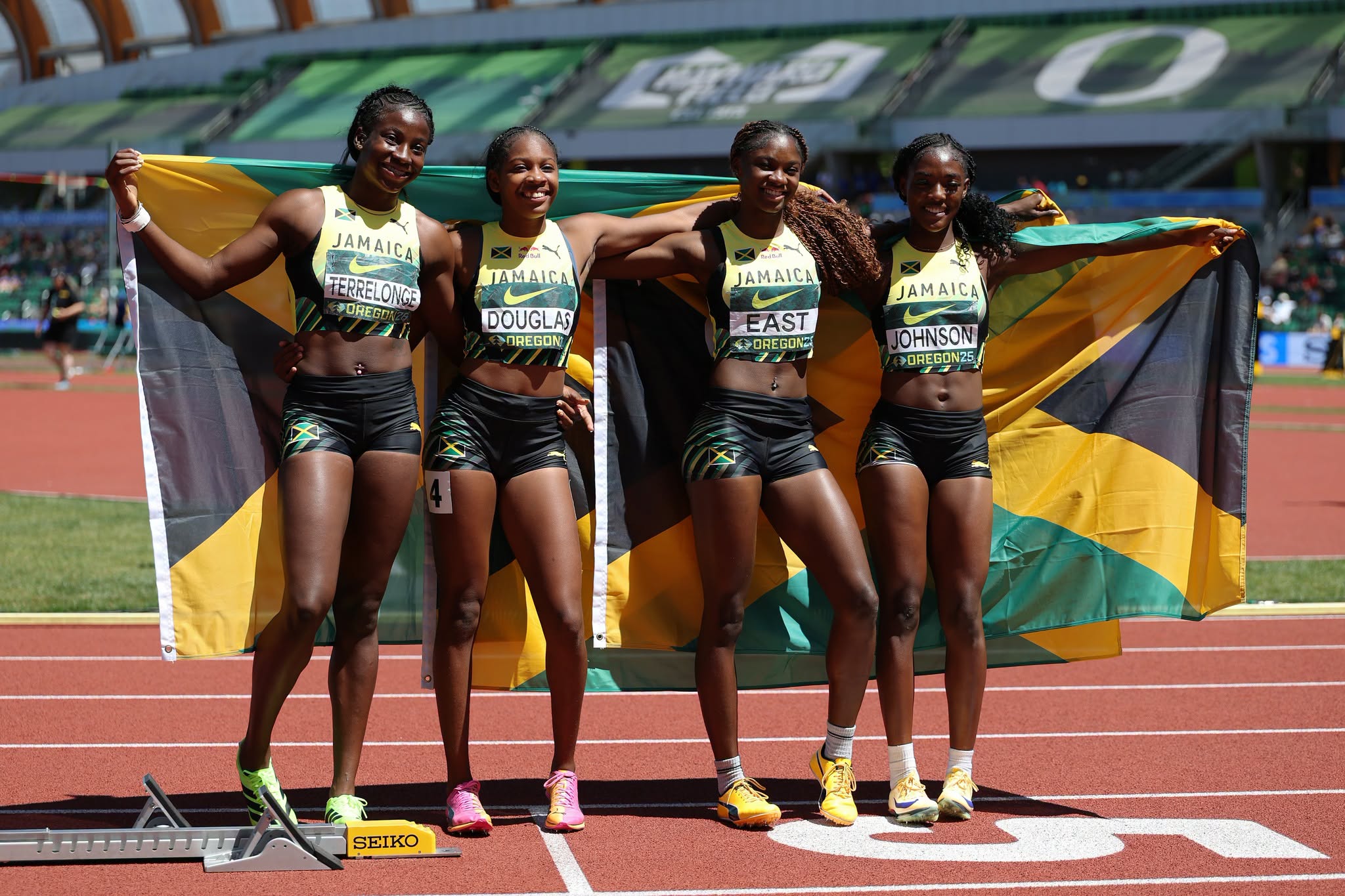 Jamaica four peats in women 4x100 as country finishes with 8 medals at 2026 World Athletics Under 20 Championships
