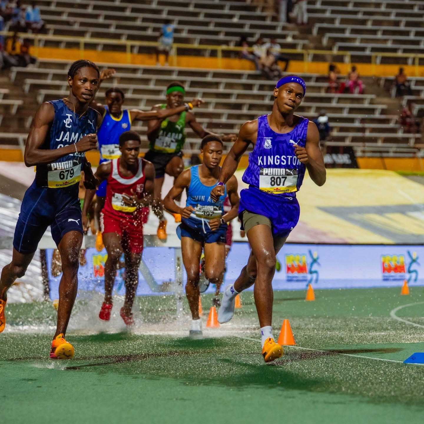 National Stadium track paradox - Steeplechase facility not certified