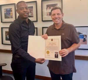Mr Lexx recognized by  City of Brampton Mayor