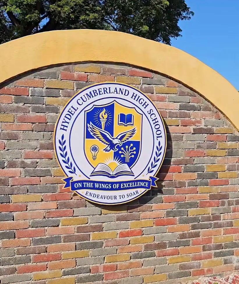 Hydel Cumberland High School unveiled today following merger of the schools