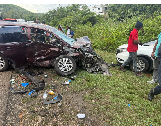 JTA President-elect among three injured in motor vehicle crash in Duncans, Trelawny