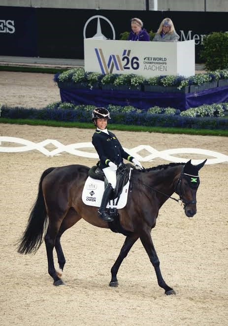 Tegan Vincent-Cooke nominated for the prestigious FEI Inspire Award in Equestrian