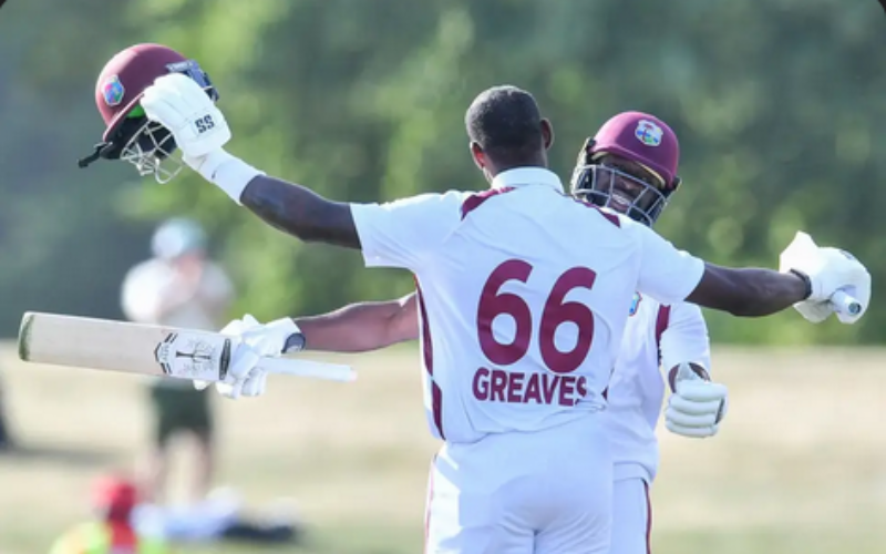 Greaves’ Double Ton Anchors Epic West Indies Escape in Christchurch