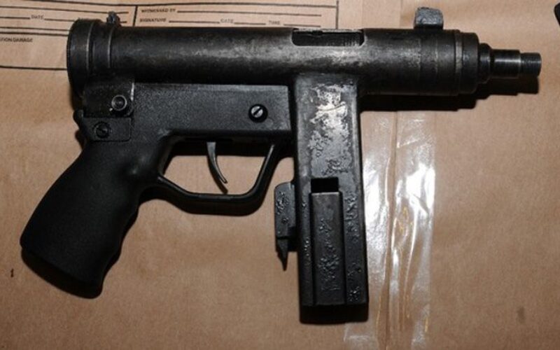 Police responding to noise abatement complaint seize illegal gun and marijuana