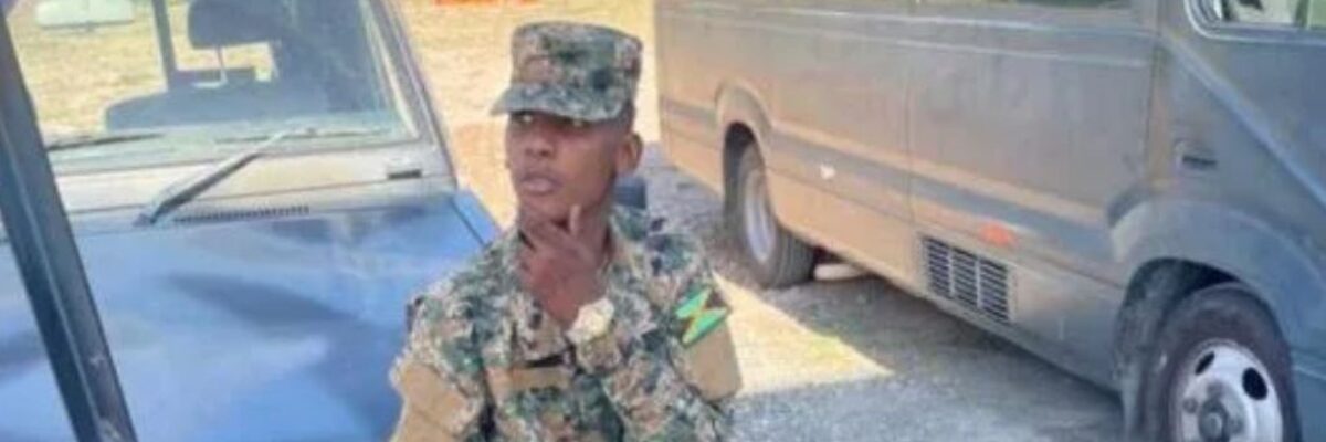 Police say man detained during probe of Private Ejay Domville’s murder was not a serving member of the JCF