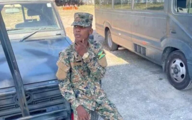 Police say man detained during probe of Private Ejay Domville’s murder was not a serving member of the JCF