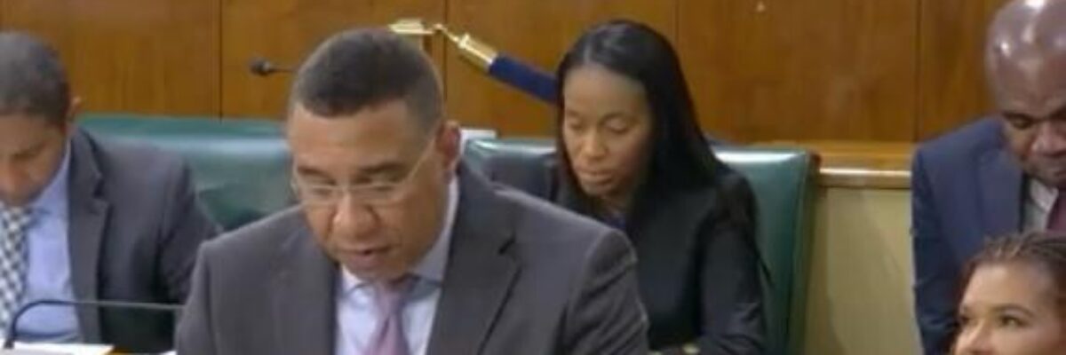 Prime Minister Dr. Andrew Holness announces lowering of threshold for investments under the Fast Jamaica aspect of NARRA