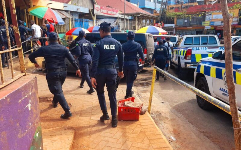 Police arrest 10 people in cordon & search operation in Brown’s Town, St. Ann