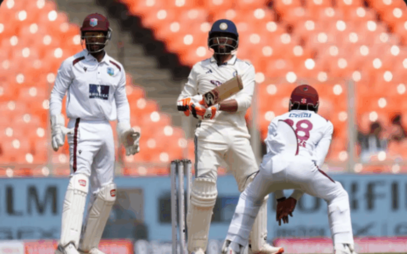 India tighten grip on first Test as West Indies struggle in Ahmedabad