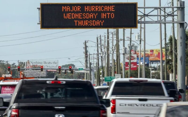 Several Jamaican students in Tampa, Florida evacuate ahead of Hurricane Milton’s passage