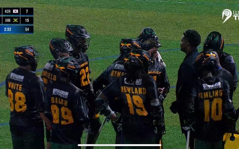 Team Jamaica hunts quarter-finals spot in World Lacrosse Men’s Under 20 Championship