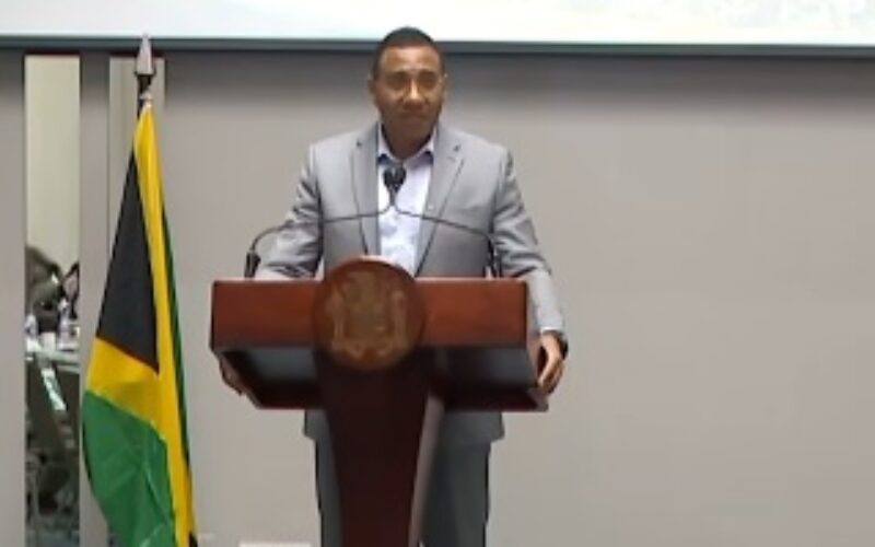 Dr. Holness: Antony Anderson is not my cousin