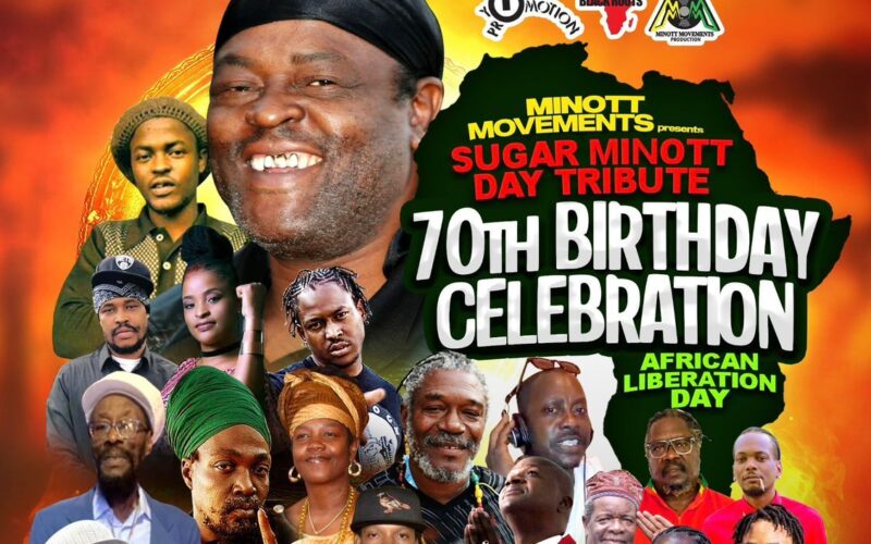 Minott Movements declare Monday May 25 Sugar Minott Day