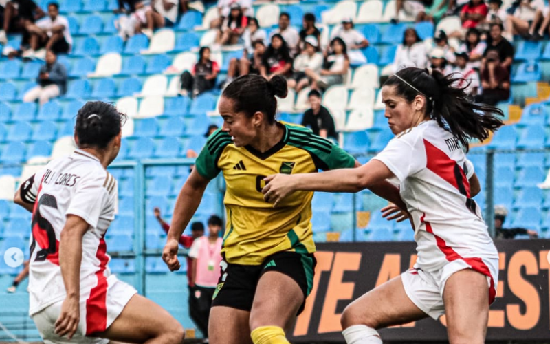 Reggae Girlz complete sweep against Peru with 3-2 Win