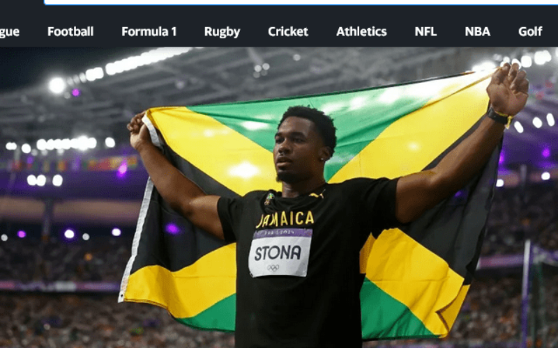 Roje Stona wins discus gold in Olympic record