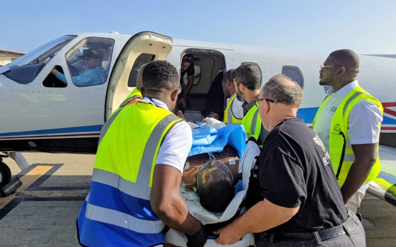 Third surviving burn victim from explosion and fire at garage near Beryllium in Kingston airlifted to medical facility in US for further treatment