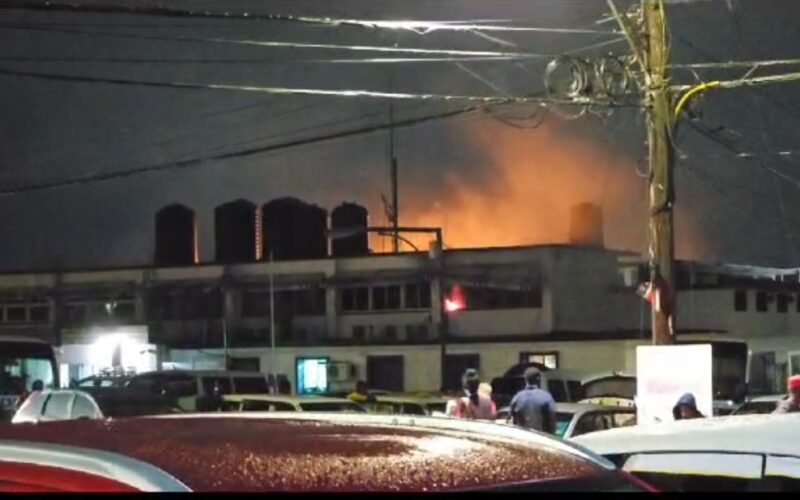 Fire breaks out at Mandeville police station