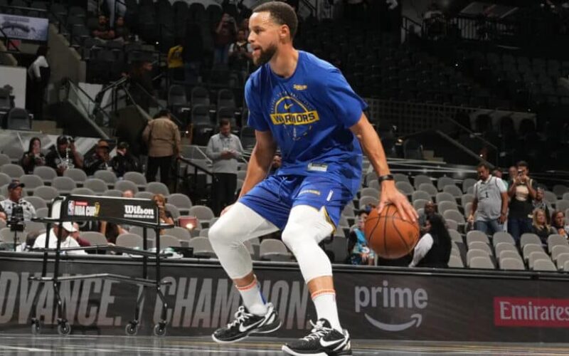 Steph Curry will be on minutes restriction during the NBA play-in tournament