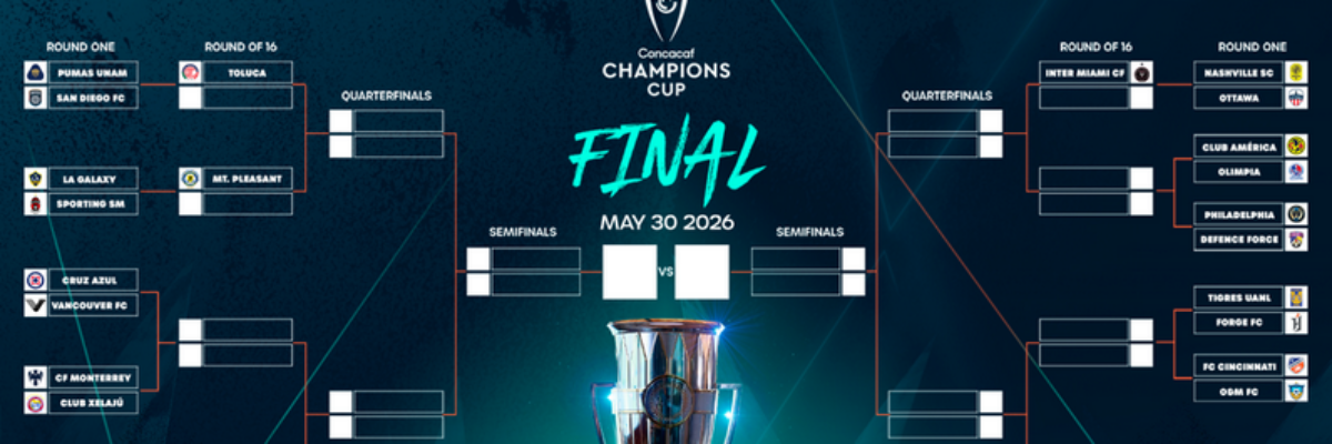 Mount Pleasant Draws LA Galaxy or San Miguelito in 2026 Concacaf Champions Cup Debut