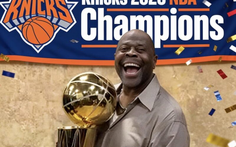 Ewing finally gets his NBA ring!
