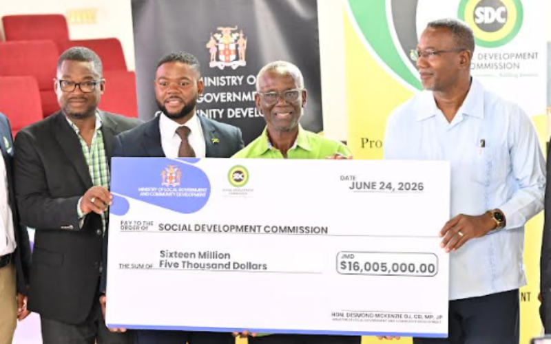 84 churches in St. James to receive combined $16M in grant funding for Hurricane Melissa recovery