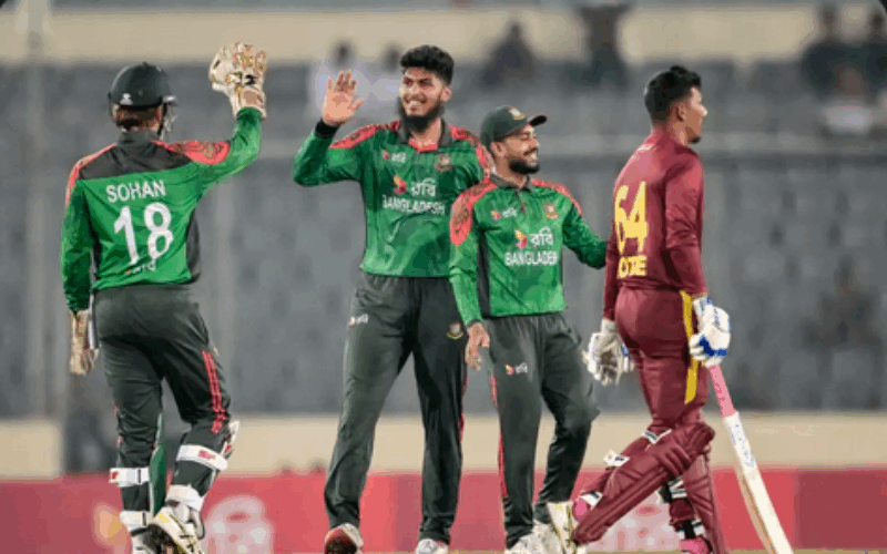 Bangladesh thrash West Indies to seal ODI series 2-1