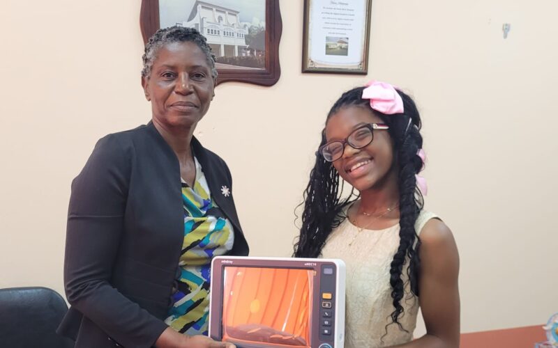 12-year-old Jamaican Canadian prodigy, Jazmin Headley donates to Jamaican hospitals