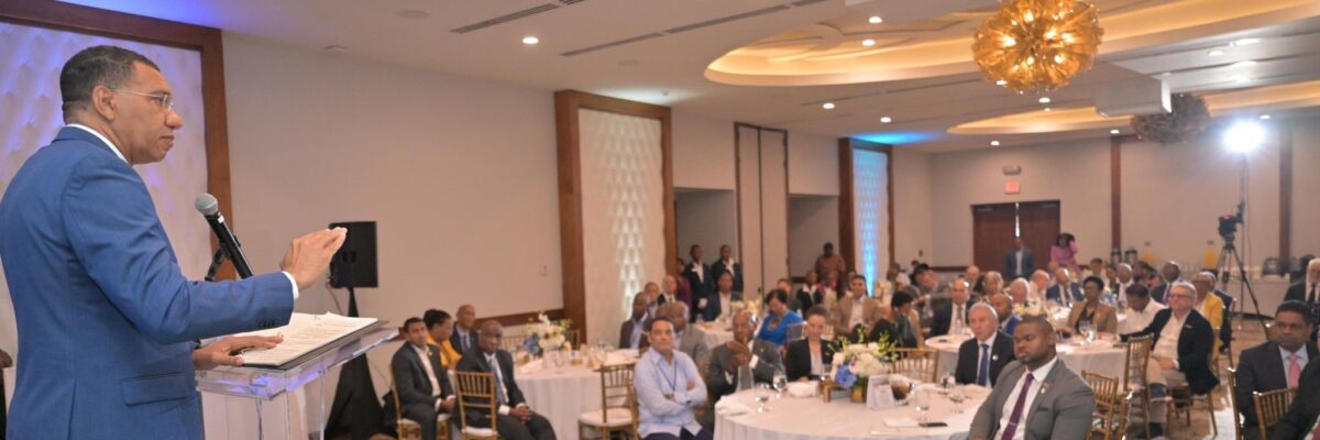 CARICOM Chair Dr. Andrew Holness says there is great room for boosting trade among CARICOM nations