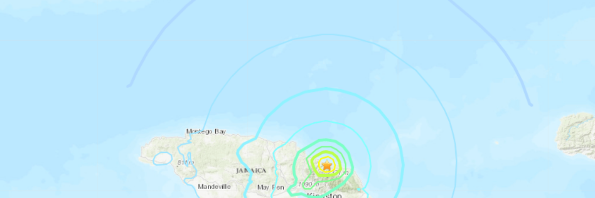 Several Jamaicans receive minor scare as another earthquake rocked the nation, this morning