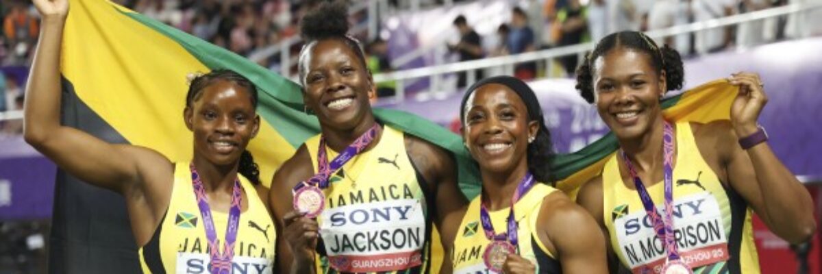 Jamaica finishes sixth on medal podium at World Athletics Relays