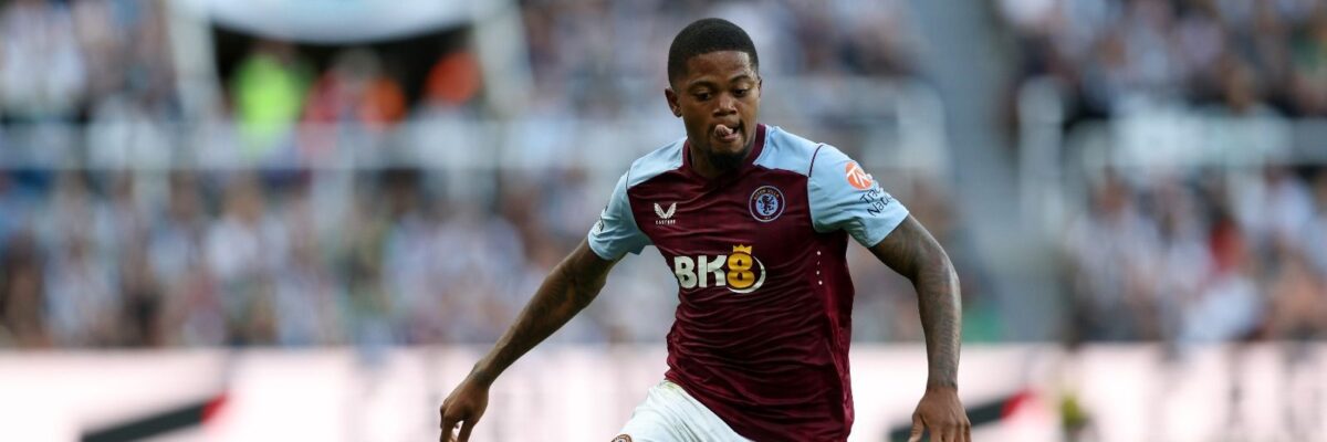 Leon Bailey Aston Villa’s Player of the match against Burnley