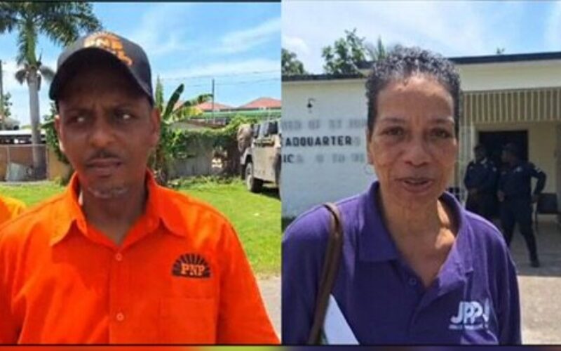 PNP Candidate Dwayne Vaz, JPP Candidate Kathleen Greenwood nominated for Westmoreland Central