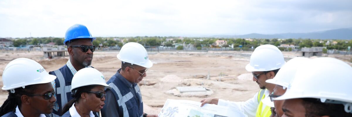 Work on Portmore Resilience Park about 50 percent complete