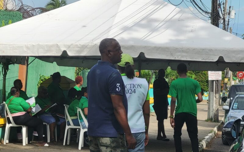 JLP supporters confident that Matthew Samuda will win today’s by-election in NESA